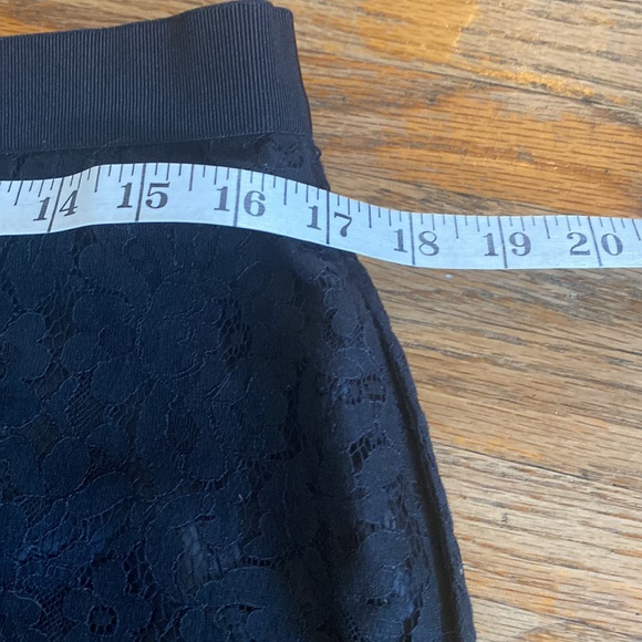 Joe Fresh Black Lace mini skirt - Picture 4 of 6